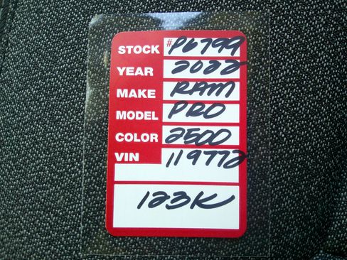 Used 2022 RAM ProMaster 2500 image 56