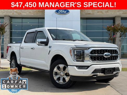 Used 2023 Ford F150 Platinum w/ Equipment Group 701A High AWD/4WD image 1