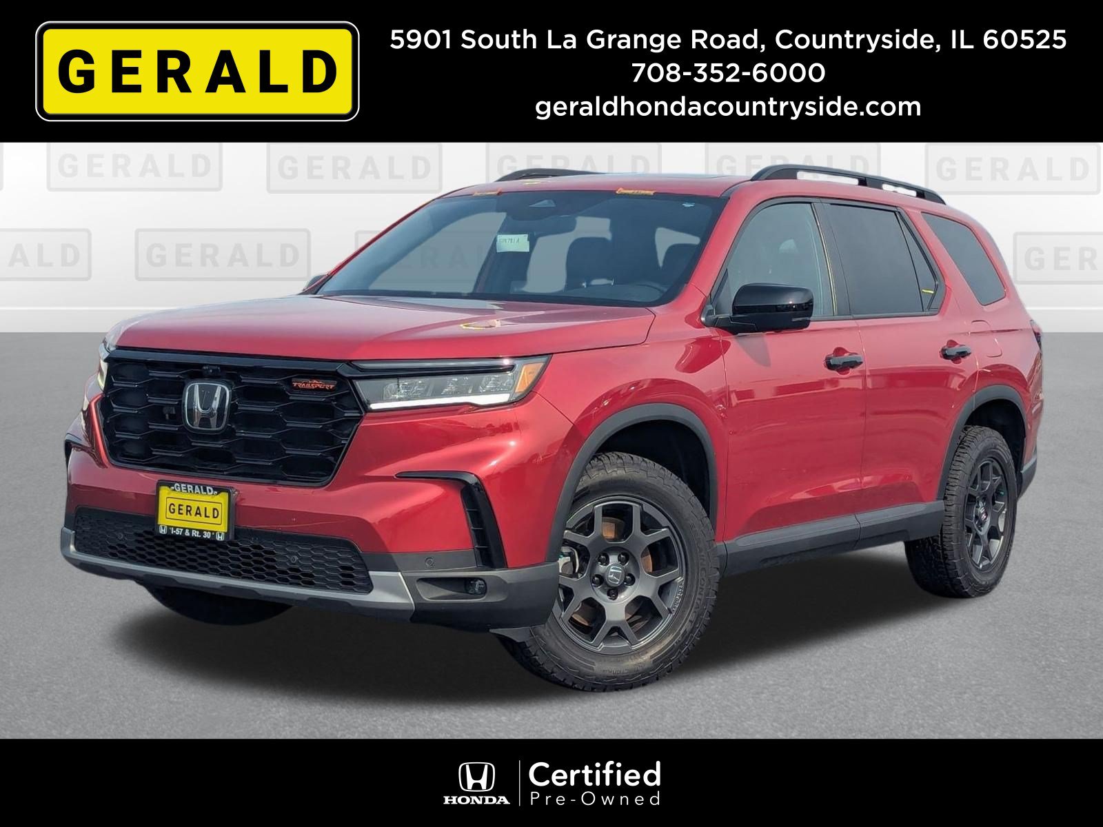 Certified 2025 Honda Pilot TrailSport image 1