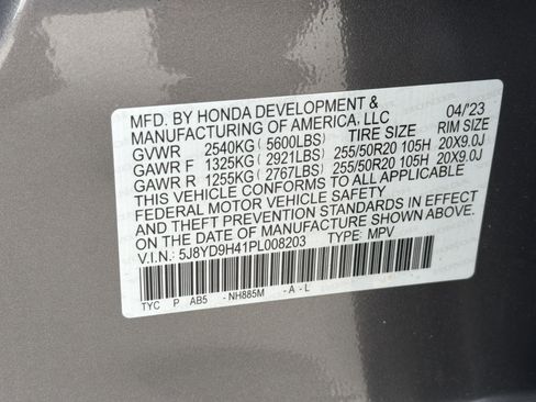 Certified 2023 Acura MDX FWD w/ Technology Package image 36