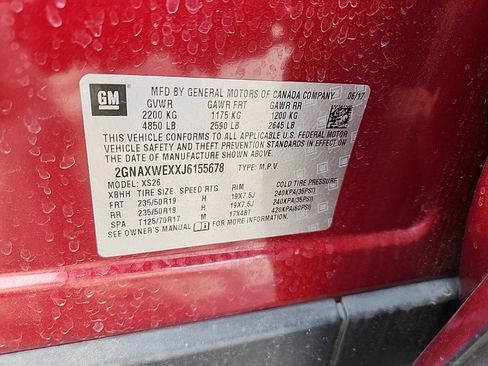 Used 2018 Chevrolet Equinox Premier AWD/4WD image 44