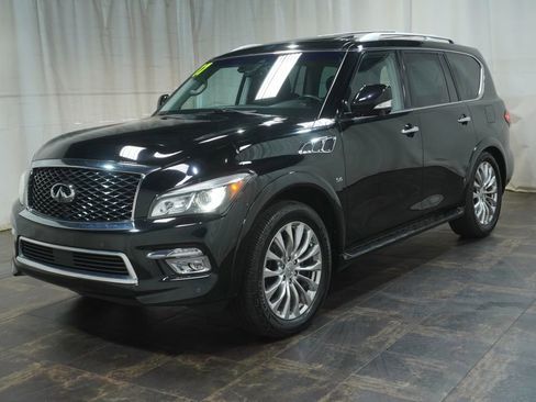 Used 2017 INFINITI QX80 4WD w/ Driver Assistance Package image 2