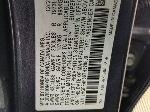 New 2026 Honda Civic Sport Touring image 30