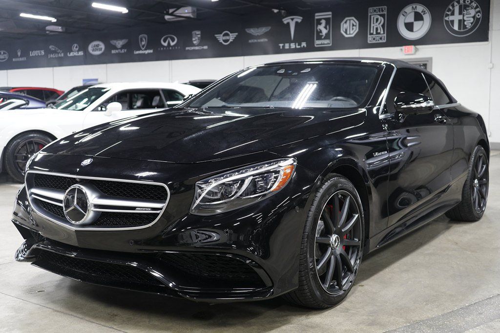 Used 2017 Mercedes-Benz S 63 AMG 4MATIC Cabriolet image 1