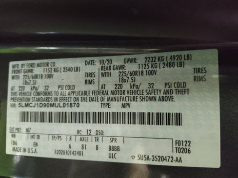 Used 2021 Lincoln Corsair AWD image 33