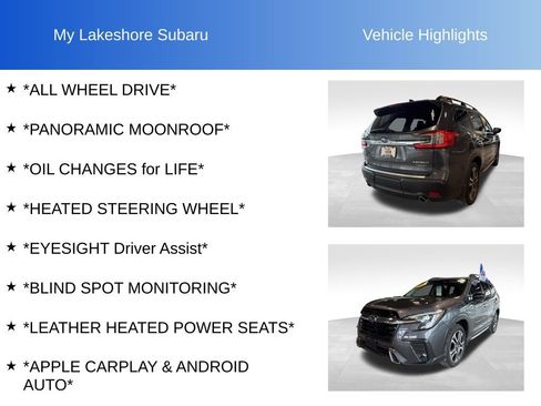 Certified 2024 Subaru Ascent Touring w/ Popular Package #2 image 6