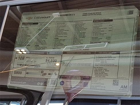 New 2026 Chevrolet Equinox EV LT w/ LPO, All-Weather Mat Package image 15