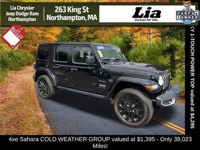Certified 2023 Jeep Wrangler Unlimited Sahara w/ Cold Weather Group