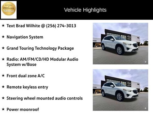 Used 2015 MAZDA CX-5 Grand Touring AWD/4WD image 6