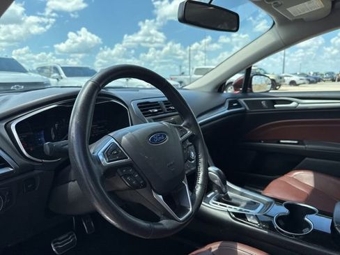 Used 2016 Ford Fusion Titanium w/ Terracotta Package FWD image 12