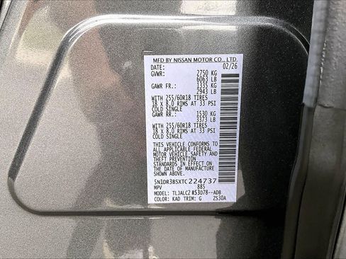 New 2026 Nissan Pathfinder SV image 22