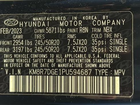 Used 2023 Hyundai Palisade Calligraphy AWD/4WD image 30