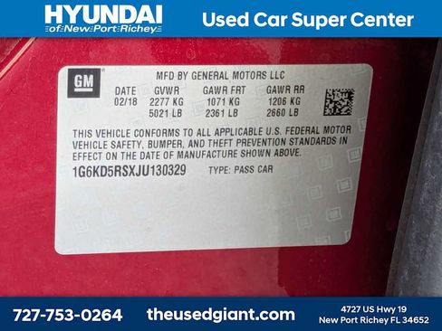 Used 2018 Cadillac CT6 Luxury AWD/4WD image 46