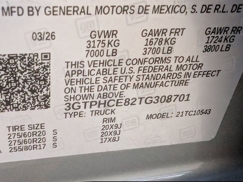 New 2026 GMC Sierra 1500 Elevation w/ Preferred Package RWD image 21