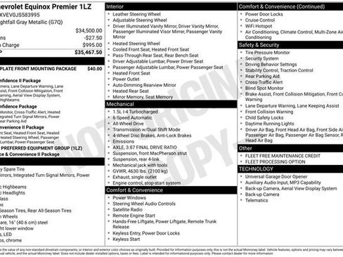 Used 2018 Chevrolet Equinox Premier image 38