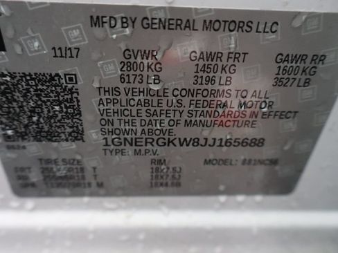 Used 2018 Chevrolet Traverse LT FWD image 4