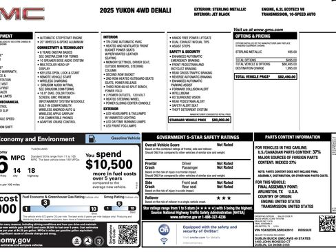 Used 2025 GMC Yukon Denali image 3