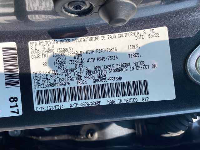 Used 2022 Toyota Tacoma SR AWD/4WD image 24