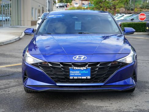 Certified 2023 Hyundai Elantra Blue w/ Preferred Accessory Package FWD image 2