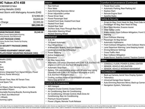 Certified 2025 GMC Yukon AT4 w/ AT4 Premium Package AWD/4WD image 5
