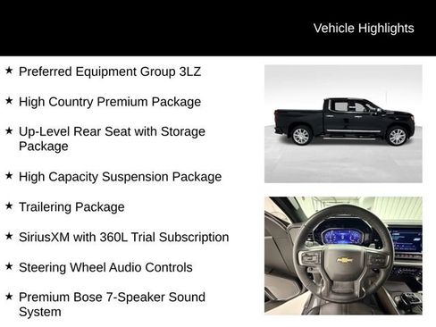 Certified 2026 Chevrolet Silverado 1500 High Country w/ High Country Premium Package AWD/4WD image 16