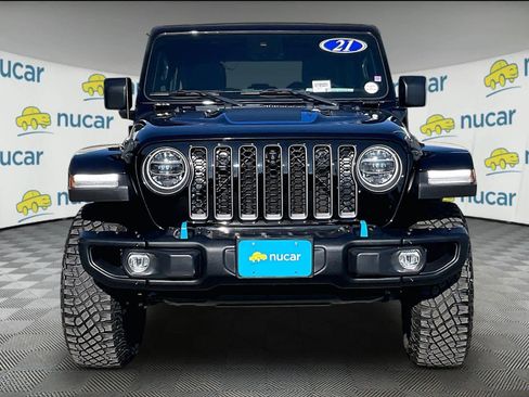 Used 2021 Jeep Wrangler Unlimited Rubicon 4xe w/ Steel Bumper Group AWD/4WD image 2