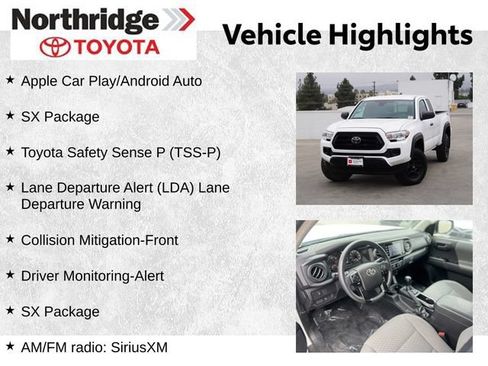 Used 2022 Toyota Tacoma SR w/ SX Package AWD/4WD image 2