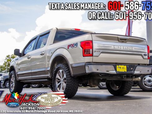 Used 2018 Ford F150 King Ranch w/ Equipment Group 601A Luxury AWD/4WD image 4