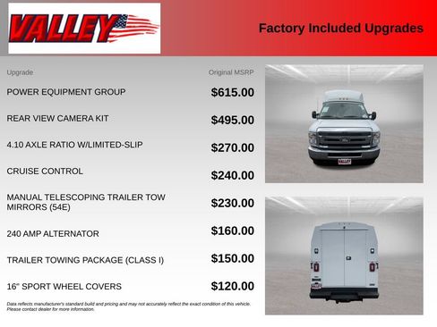 New 2026 Ford E-350 and Econoline 350 Super Duty w/ Power Equipment Group RWD image 4