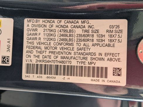 Used 2026 Honda CR-V EX-L image 36