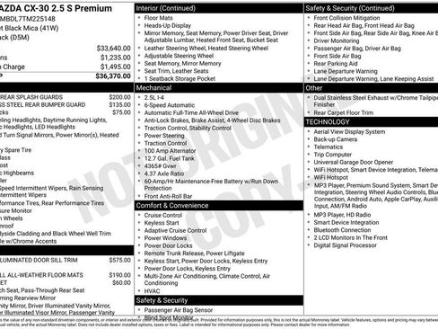 New 2026 MAZDA CX-30 AWD 2.5 S w/ Premium Package image 6