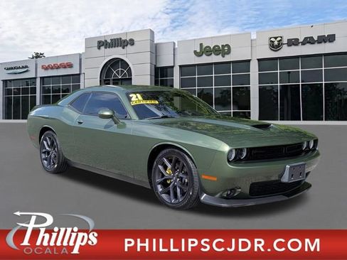 Used 2021 Dodge Challenger GT w/ Blacktop Package RWD image 1