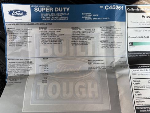 Used 2023 Ford F250 XL w/ Snow Plow Prep Package AWD/4WD image 19