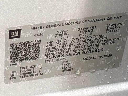 Used 2020 Chevrolet Equinox Premier AWD/4WD image 20
