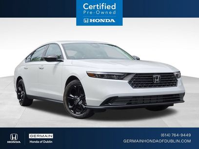 Certified 2025 Honda Accord SE
