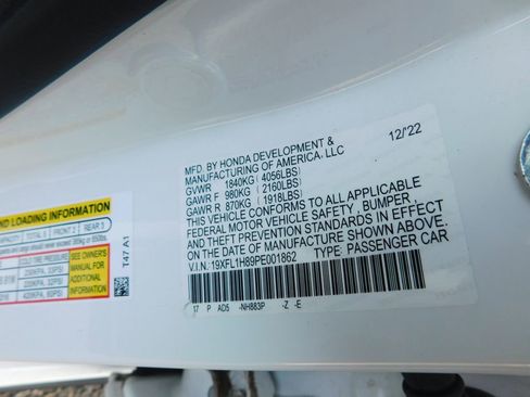 Used 2023 Honda Civic Sport Touring image 12