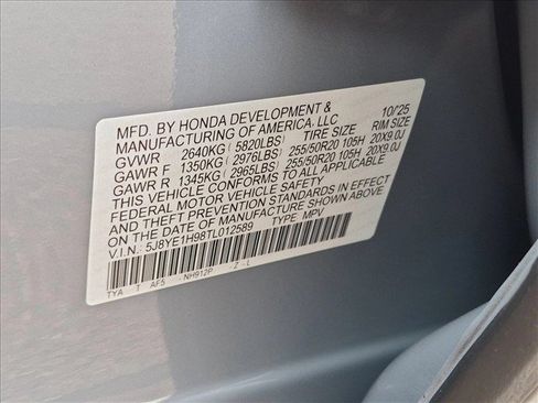 Certified 2026 Acura MDX A-Spec w/ Advance Package AWD/4WD image 26
