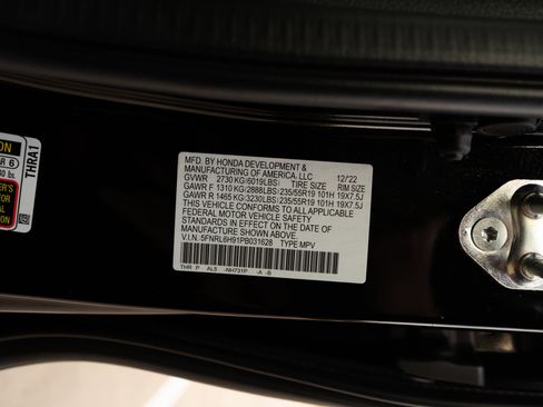 Certified 2023 Honda Odyssey Elite image 52