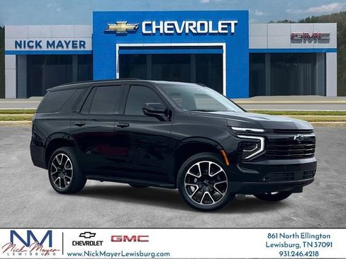 Certified 2025 Chevrolet Tahoe RST w/ Sun And Tow Package AWD/4WD image 1