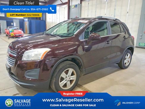 Used 2016 Chevrolet Trax LT w/ LT Convenience Package AWD/4WD image 1