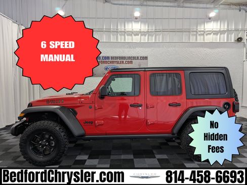 Used 2025 Jeep Wrangler Unlimited Sport AWD/4WD image 1
