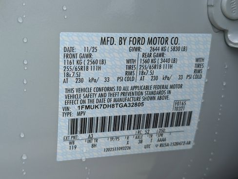 New 2026 Ford Explorer Active image 27