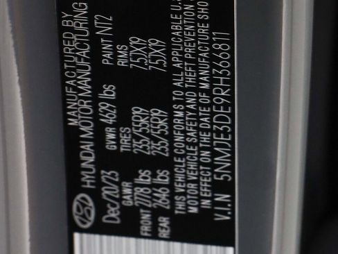 Used 2024 Hyundai Tucson Limited FWD image 34