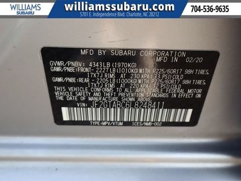 Used 2020 Subaru Crosstrek 2.0i w/ Popular Package #3 AWD/4WD image 44