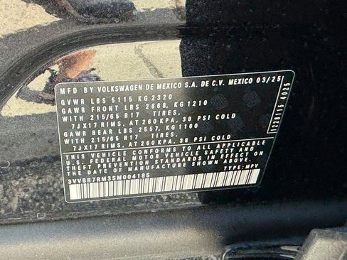 New 2025 Volkswagen Tiguan S image 17