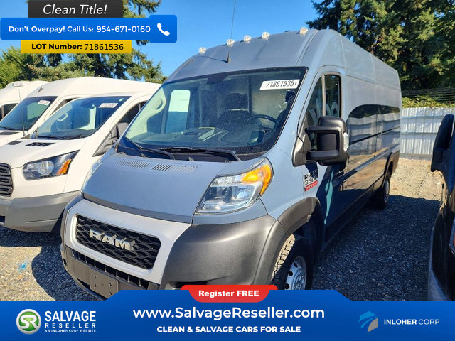 Used 2019 RAM ProMaster 3500 FWD image 1