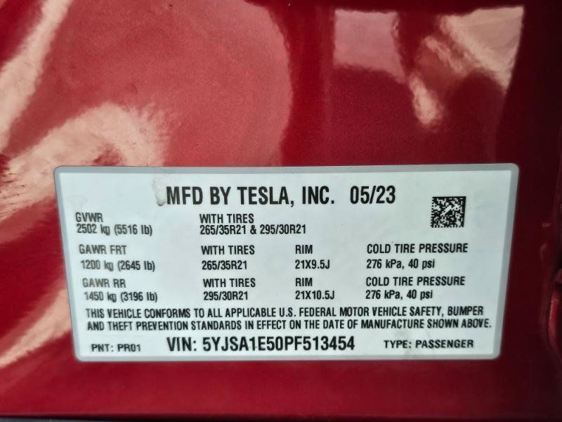 Used 2023 Tesla Model S AWD/4WD image 35