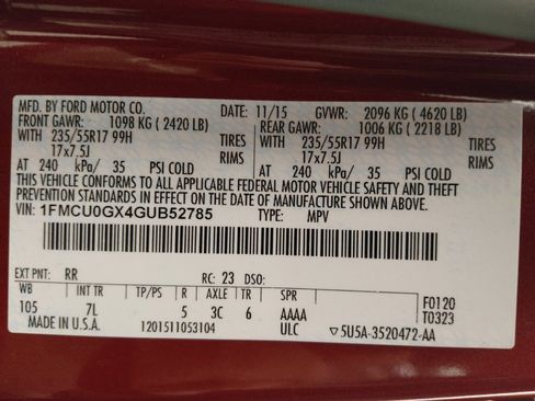 Used 2016 Ford Escape SE w/ Equipment Group 201A image 33