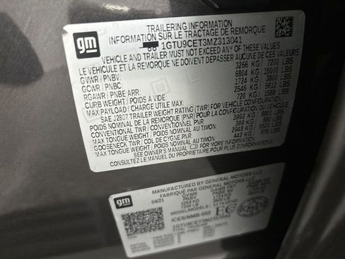 Used 2021 GMC Sierra 1500 Elevation image 7