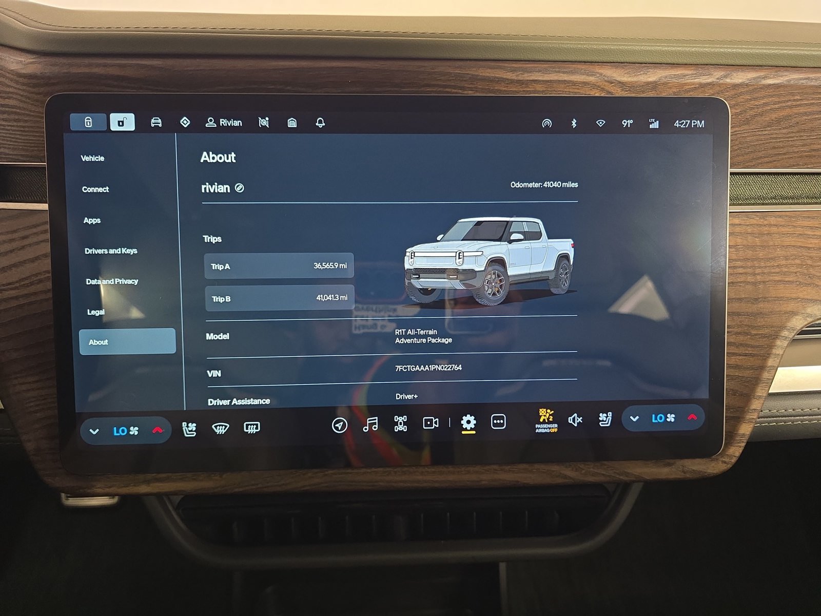 Used 2023 Rivian R1T Adventure Quad AWD/4WD image 27